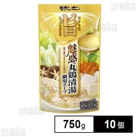 モランボン スープがからむ 丸鶏清湯鍋スープ 750g