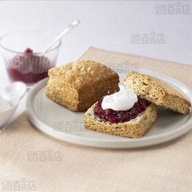 [冷凍]テーブルマーク ここCafe 紅茶スコーン 2個×18袋