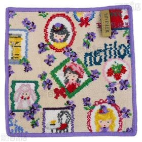 【Rose dream(シュバルツ)/Tour de paris(ヴァイオレット)】フェイラーハンドタオル 