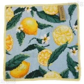 【MISS FLOWER(ピンク)/LEMONS AND LEAVES(レモン)】フェイラーハンドタオル