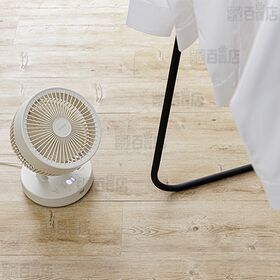 [グレー] QUADS(クワッズ)/衣類乾燥360°DCサーキュレーター「ピュアエアドライDC」(3D自動首振り/12段階切替)/QS505GY