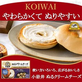 [冷蔵]小岩井乳業 小岩井 ぬるクリームチーズ 90g×3個