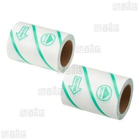 激落ちくん ちょい掃除 粘着クリーナー (幅80mm) フローリングOK 自立式置型 / 激落ちくん ちょい掃除 粘着クリーナー スペア (幅80mm×50周) 2巻入