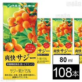 【賞味期限間近】健康体 爽快サジー 紙パック 80ml