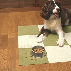 ペット用撥水タイルマット グリーン 20枚入