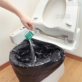 トイレ非常用袋 抗菌凝固剤付 100回分