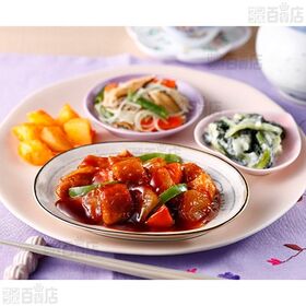 [冷凍]ニチレイフーズ きくばりごぜん 黒酢の酢豚 210g×5個