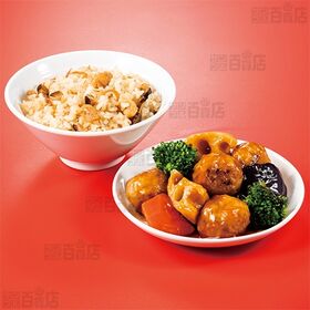 [冷凍]イートアンドフーズ 大阪王将 楽ラク中華 中華おこわと黒酢肉団子 1食×12袋