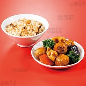 [冷凍]イートアンドフーズ 大阪王将 楽ラク中華 中華おこわと黒酢肉団子 1食×6袋