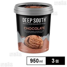 [冷凍]イワタニフーズ DEEP SOUTH チョコレート 950ml×3個