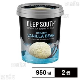 [冷凍]イワタニフーズ DEEP SOUTH バニラ 950ml×2個