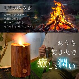 サンコー/スウェーデントーチ加湿器(水溶性のみアロマ対応/ミスト&LED)/TRCHHMSBW 