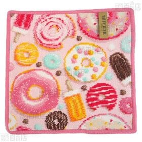 ＜PINK AND SWEET(ラズベリー)/MISS FLOWER(ピンク)＞フェイラーハンドタオル 25×25cm