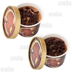 [冷凍]ゴディバ オリジナル巾着保冷バッグセット (90ml×4個) ×3セット