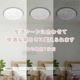 【～6畳/調光7段階】ドウシシャ/ちいかわ LEDシーリングライト(オリジナルデザインリモコン付き)/CK40-A06DX 