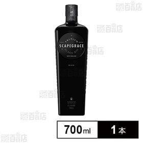 スケープグレース ブラックジン 700ml 化粧箱入り