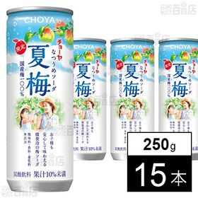 【初回限定】夏梅ソーダ缶 250g