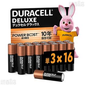 デュラセル デラックス 単3形アルカリ乾電池 16本入 / 単4形アルカリ乾電池 16本入