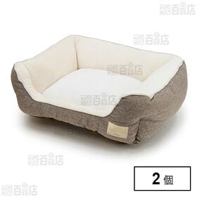 Homey オールシーズンスクエアベッド M ブラウン