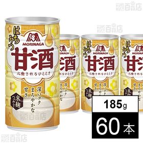 [60本]森永製菓 はちみつ甘酒 185g 缶