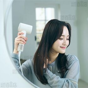 【グレージュ】QUADS(クワッズ)/BLDCイオンドライヤー「ビサラ ミニ」(風量3・温度4段階切替/専用ノズル付き)/BSR005GB 