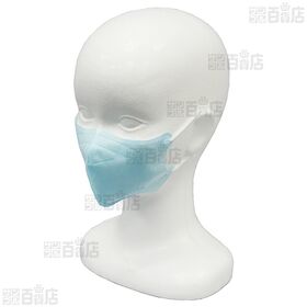 スコッティ ライトフィットクールマスク ブルー Mサイズ 20枚入 