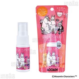 ムーミン マスクスプレー フルーティーシトラス 30ml / クールミント 30ml
