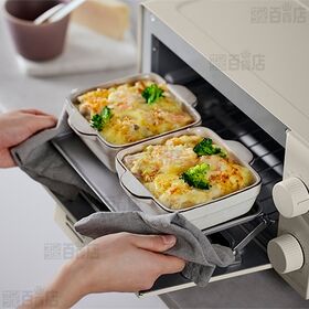 【ウォームグレー】アイリスオーヤマ/オーブントースター(80℃～230℃温度調節可能/タイマー30分/食パン2枚焼き)/EOT-201-H 