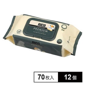 RICO プレミアムおしりふき70枚入り×12個