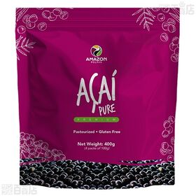アマゾンポルパス 冷凍アサイーピューレ(プレーン) 400g / 冷凍アサイーピューレ(加糖) 400g