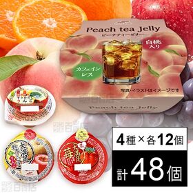 [4種計48個]マルハニチロ ゼリー4種セット