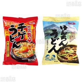 カレーうどん 104g / 韓国風旨辛チゲうどん 97g / けんちんうどん 104g