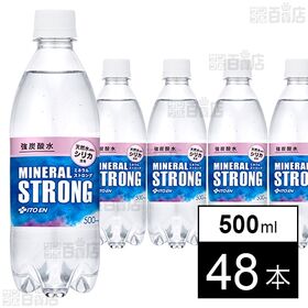 強炭酸水 ミネラルSTRONG PET 500ml