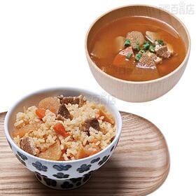 一汁ご膳 豚汁 270g / けんちん汁 270g