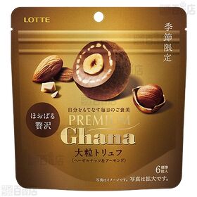 プレミアムガーナ大粒トリュフ ( ヘーゼルナッツ＆アーモンド / サブレ＆フィアンティーヌ )