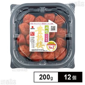 中田食品 豊熟梅減塩しそ風味 200g×12個