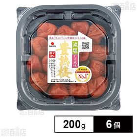 中田食品 豊熟梅減塩しそ風味 200g×6個