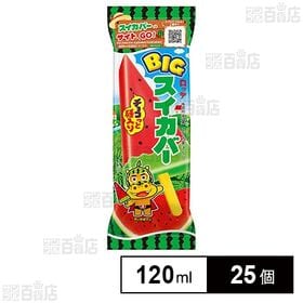 [冷凍]ロッテ BIGスイカバー 120ml×25個