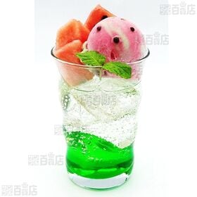 [冷凍]ロッテ 業務用 スイカバーマーブル 2000ml×2個