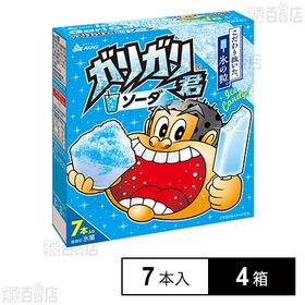 [冷凍]赤城乳業 ガリガリ君ソーダ (63ml×7本)×4箱
