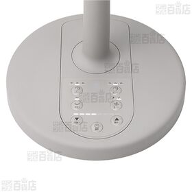 【グレージュ】Three-up(スリーアップ)/左右自動首振りDCリビングファン(おやすみモード/リズムモード/羽根径30cm/自動オフタイマー10時間/リモコン付)/LF-T2652GG 