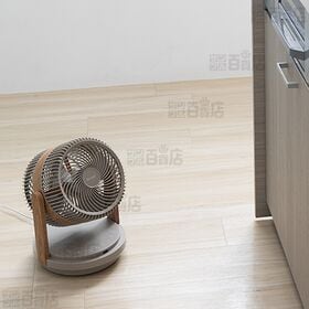 【ブラックウッド】QUADS(クワッズ)/ツインブレード3D DCサーキュレーター「デュオエアDC」(前後の2枚羽根/衣類乾燥モード/12段階切替)/QS507BW 