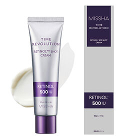 ミシャ タイムレボリューション レチ500ショットクリーム 60g / 美容液 10ml