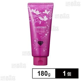 【初回限定】ラボモ スカルプアロマ ヘアカラートリートメント アクア (ナチュラルブラック) 180g