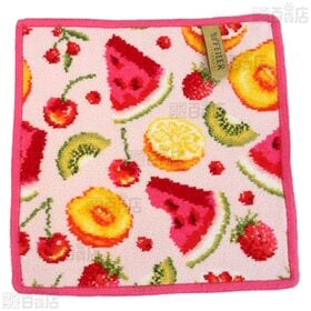 【FRUIT POTPOURRI(アザレア)/LOS CABALLOS(エリカ)】フェイラーハンドタオル 25×25cm