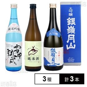 山形・月山酒造 厳選3種飲み比べ