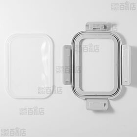 NNS-303S-WH nikii 耐熱ガラス保存容器(シリコン蓋) S 370ml