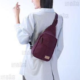 ユキコキミジマ ななめショルダー ワイン / ブラック