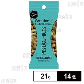 [14個]鈴商 ワンダフル ピスタチオ ノーシェルピスタチオ シーソルト＆ビネガー 21g
