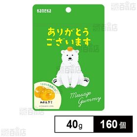 メッセージグミ ありがとうございます(みかん) 40g